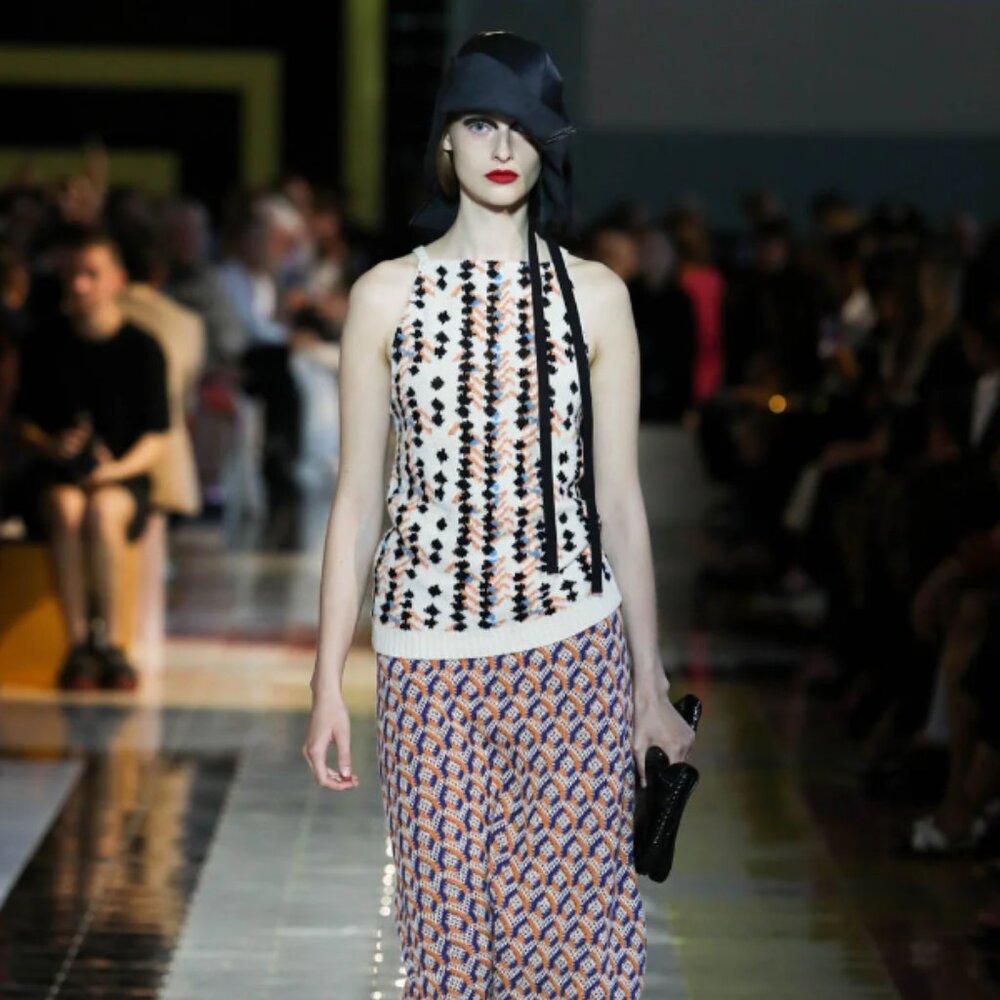 Prada Wool runway tank top IT 38